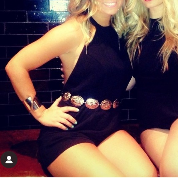 Forever 21 Pants - Black halter romper